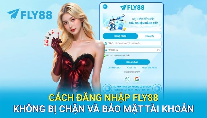 Cách đăng nhập Fly88 không bị chặn và bảo mật tài khoản